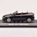 Audi A3 8P Kabriolet Czarny Minichamps 1:43