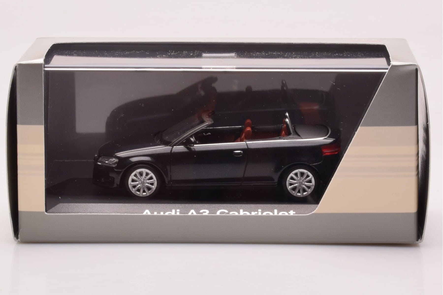 Audi A3 8P Kabriolet Czarny Minichamps 1:43 5010803333 Metal — zdjęcie 4 z 4
