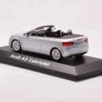 Audi A3 8P Kabriolet Srebrny Minichamps 1:43 - image 3 of 4