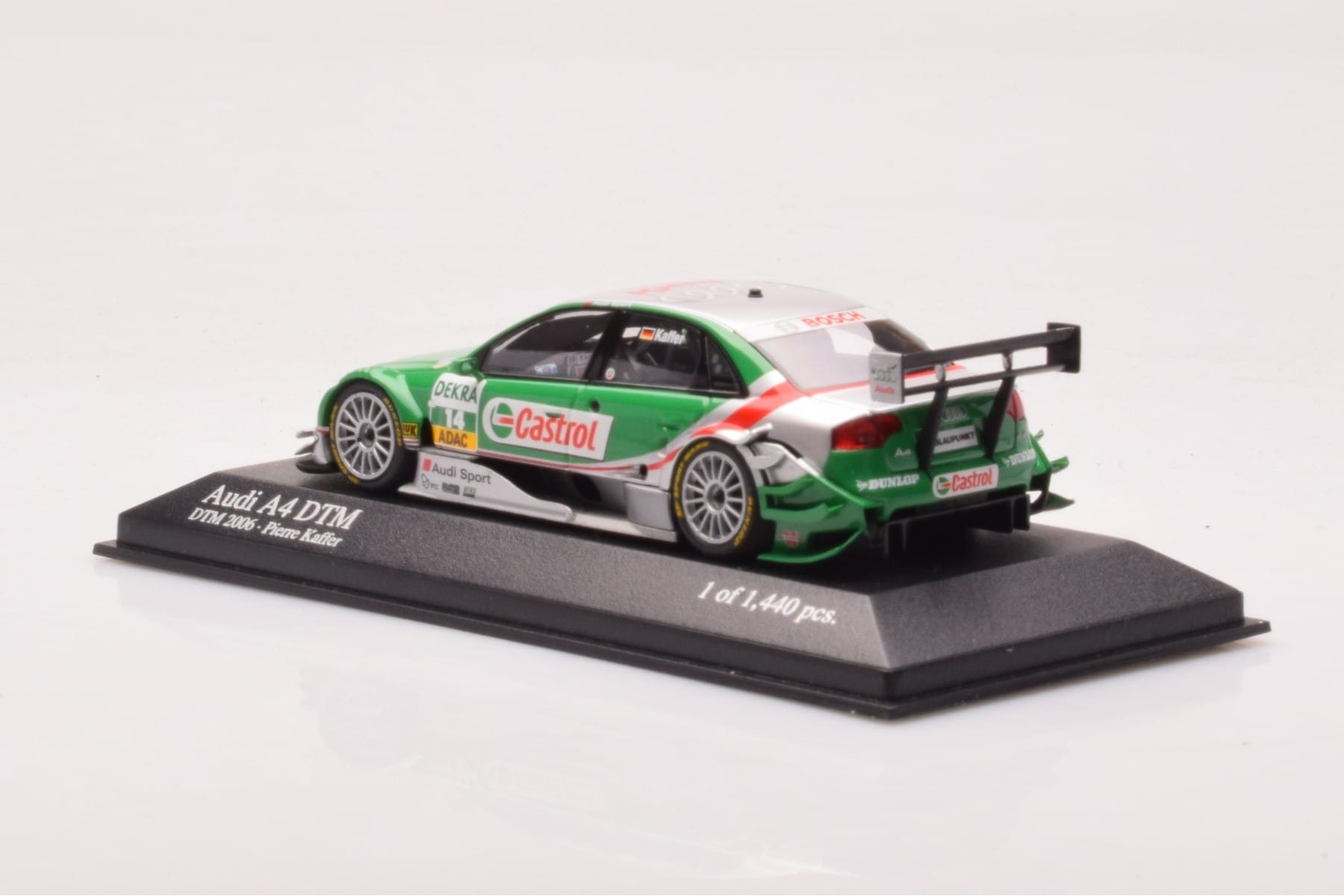Audi A4 B7 DTM Team Phoenix #14 F. Kaffer DTM 2006 Minichamps 1:43 400061514 Metal — zdjęcie 3 z 4