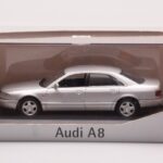 Audi A8 D2 Srebrny Minichamps 1:43 - image 4 of 4