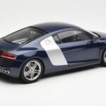 Audi R8 4.2 FSI V8 Niebieski Kyosho 1:18 09213BL - image 3 of 8