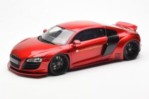Audi R8 4S Liberty Walk Candy Czerwony GT Spirit 1:18 GT892