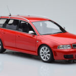 Audi RS4 B5 Avant Czerwony Otto 1:18 - image 4 of 6