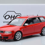 Audi RS4 B5 Avant Czerwony Otto 1:18 - image 6 of 6