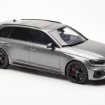 Audi RS4 B9 Avant Competition Daytona Szary GT Spirit 1:18 GT456 - image 4 of 6