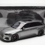 Audi RS4 B9 Avant Competition Daytona Szary GT Spirit 1:18 GT456 - image 6 of 6