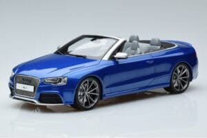 Audi RS5 B8 Kabriolet Niebieski GT Spirit 1:18 ZM053 Żywica