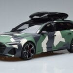 Audi RS6 C8 Avant Kamuflaż With Roof Top Asia Edition GT Spirit 1:18 CLDC014 Żywica