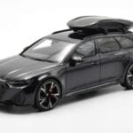 Audi RS6 C8 Avant Mythos Czarny Z Węglowym Dachem Edycja Azjatycka GT Spirit 1:18 CLDC007 Żywica