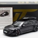Audi RS6 C8 Avant Mythos Czarny Z Węglowym Dachem Edycja Azjatycka GT Spirit 1:18 CLDC007 Żywica - image 6 of 6