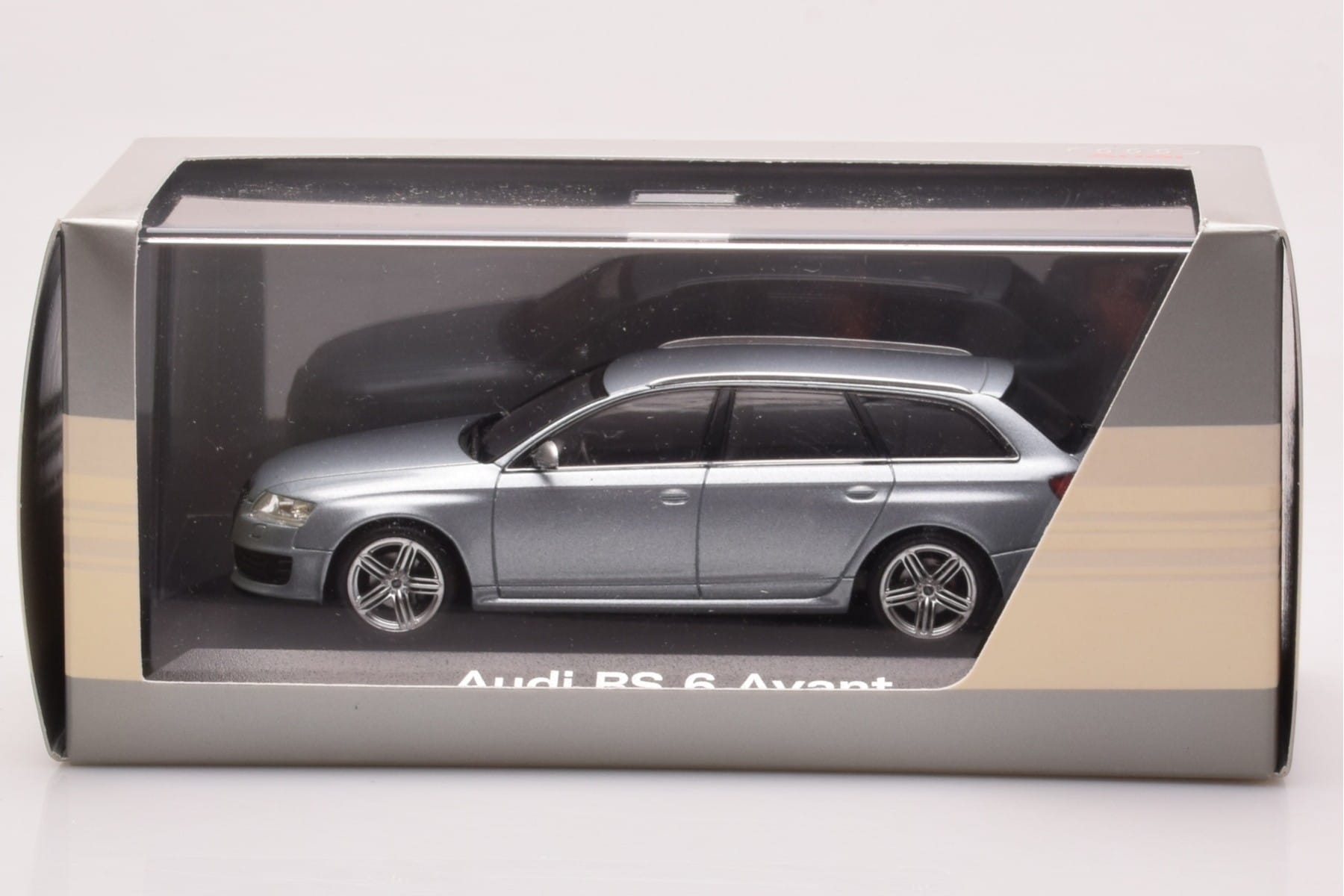 Audi RS6 C6 Monza Srebrny Minichamps 1:43 5010710213 Metal — zdjęcie 4 z 4
