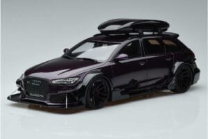 Audi RS6 C7 Avant Z Body Kitem Fioletowy GT Spirit 1:18 GT864 Żywica
