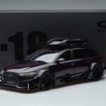 Audi RS6 C7 Avant Z Body Kitem Fioletowy GT Spirit 1:18 GT864 Żywica - image 6 of 6
