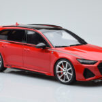 Audi RS6 MTM C8 Avant Tango Czerwony GT Spirit 1:18 - image 4 of 6