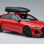 Audi RS7 C8 Sportback Czerwony Asia Edition GT Spirit 1:18 CLDC021 Żywica - image 4 of 6