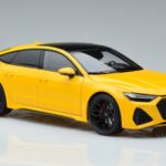 Audi RS7 C8 Sportback Żółty Vossen Rims Edycja Limitowana Kengfai 1:18 VAKF 0335 Metal - image 6 of 8