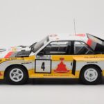 Audi Sport Quattro S1 E2 #4 S. Blomqvist / B. Cederberg Rally 1000 Lakes 1985 IXO 1:18 18RMC161A - image 3 of 6