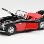 Austin-Healey 3000 Mk I Spider Czarny Czerwony Kyosho 1:18 08141KR - image 2 of 8