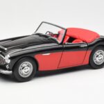 Austin-Healey 3000 Mk I Spider Czarny Czerwony Kyosho 1:18 08141KR