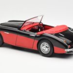 Austin-Healey 3000 Mk I Spider Czarny Czerwony Kyosho 1:18 08141KR - image 7 of 8
