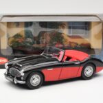 Austin-Healey 3000 Mk I Spider Czarny Czerwony Kyosho 1:18 08141KR - image 8 of 8