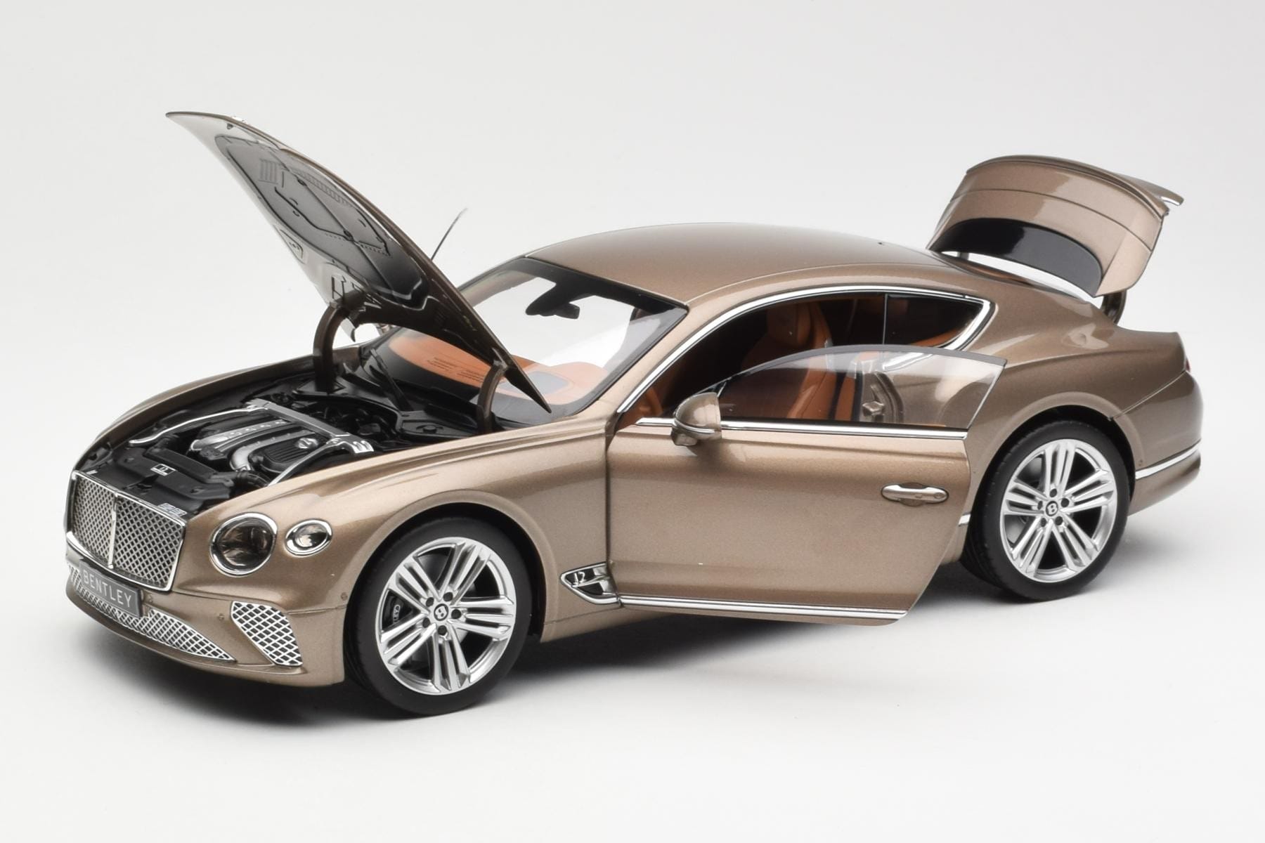 Bentley Continental GT Dark Cashmere Metallic Norev 1:18 182781 Metal — zdjęcie 2 z 8