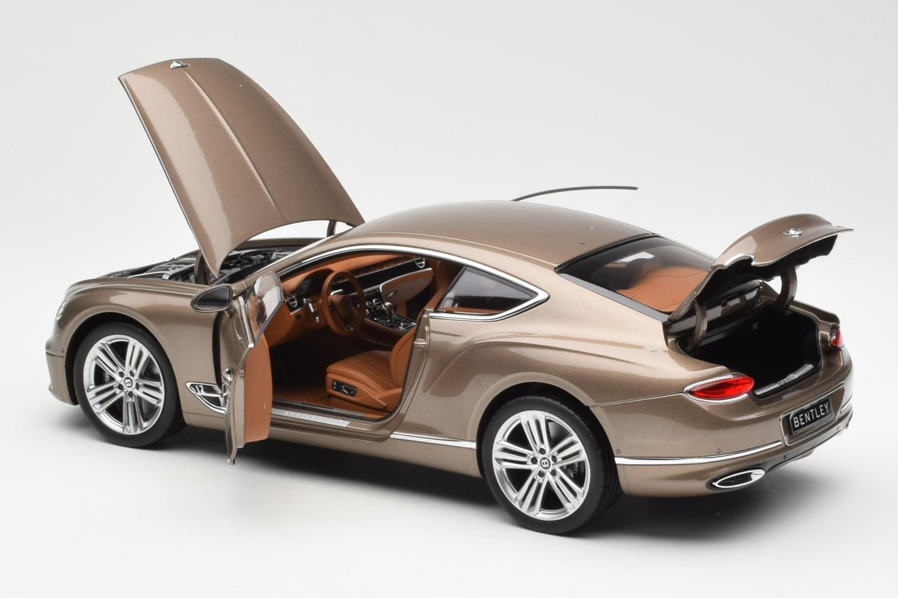 Bentley Continental GT Dark Cashmere Metallic Norev 1:18 182781 Metal — zdjęcie 5 z 8