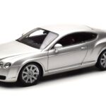 Bentley Continental GT Srebrny Minichamps 1:18