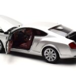 Bentley Continental GT Srebrny Minichamps 1:18 - image 5 of 8
