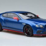 Bentley Continental GT Speed Black Edition Niebieski GT Spirit 1:18 KJ006 Żywica - image 4 of 6