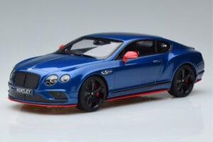 Bentley Continental GT Speed Black Edition Niebieski GT Spirit 1:18 KJ006 Żywica