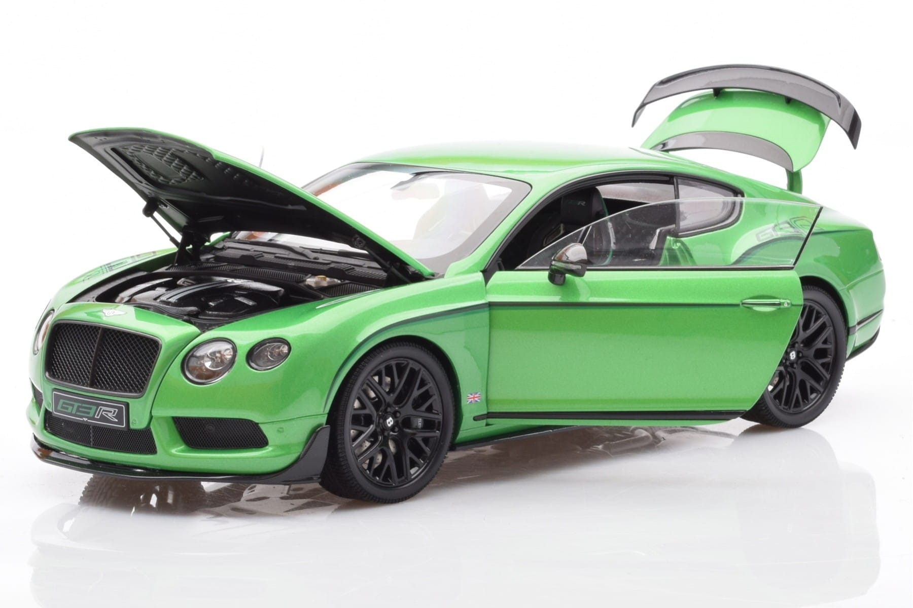 Bentley Continental GT3-R Apple Zielony Almost Real 1:18 830402 Metal — zdjęcie 2 z 8