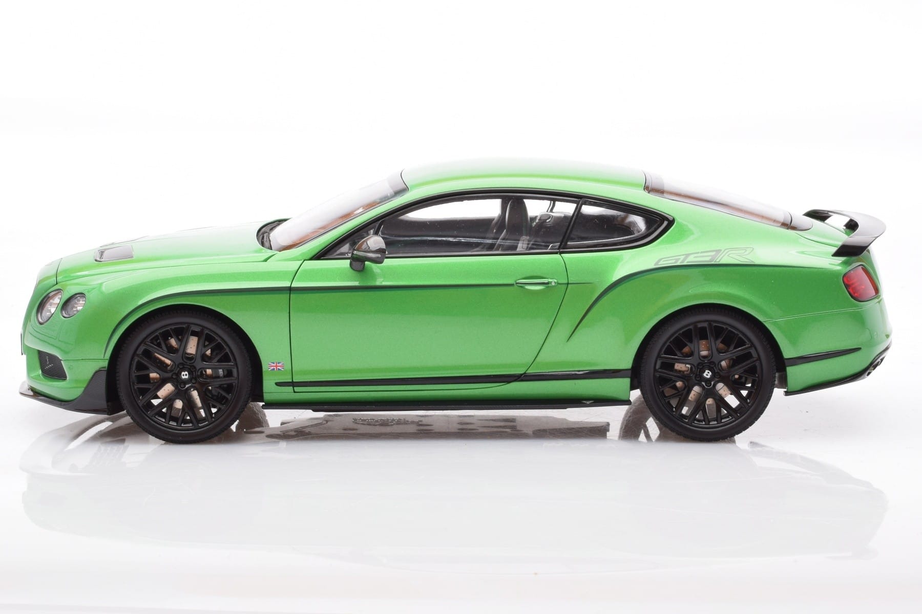 Bentley Continental GT3-R Apple Zielony Almost Real 1:18 830402 Metal — zdjęcie 4 z 8