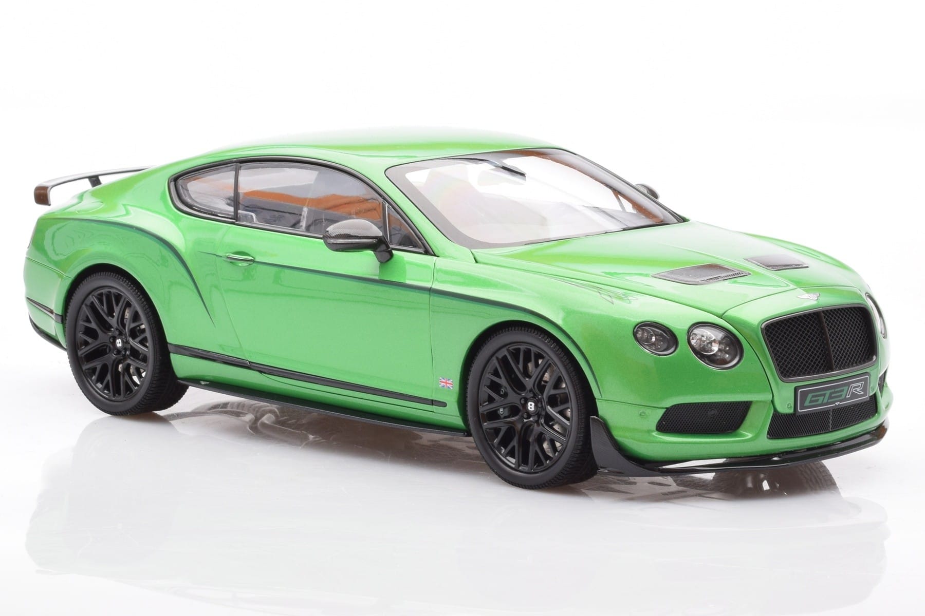 Bentley Continental GT3-R Apple Zielony Almost Real 1:18 830402 Metal — zdjęcie 6 z 8