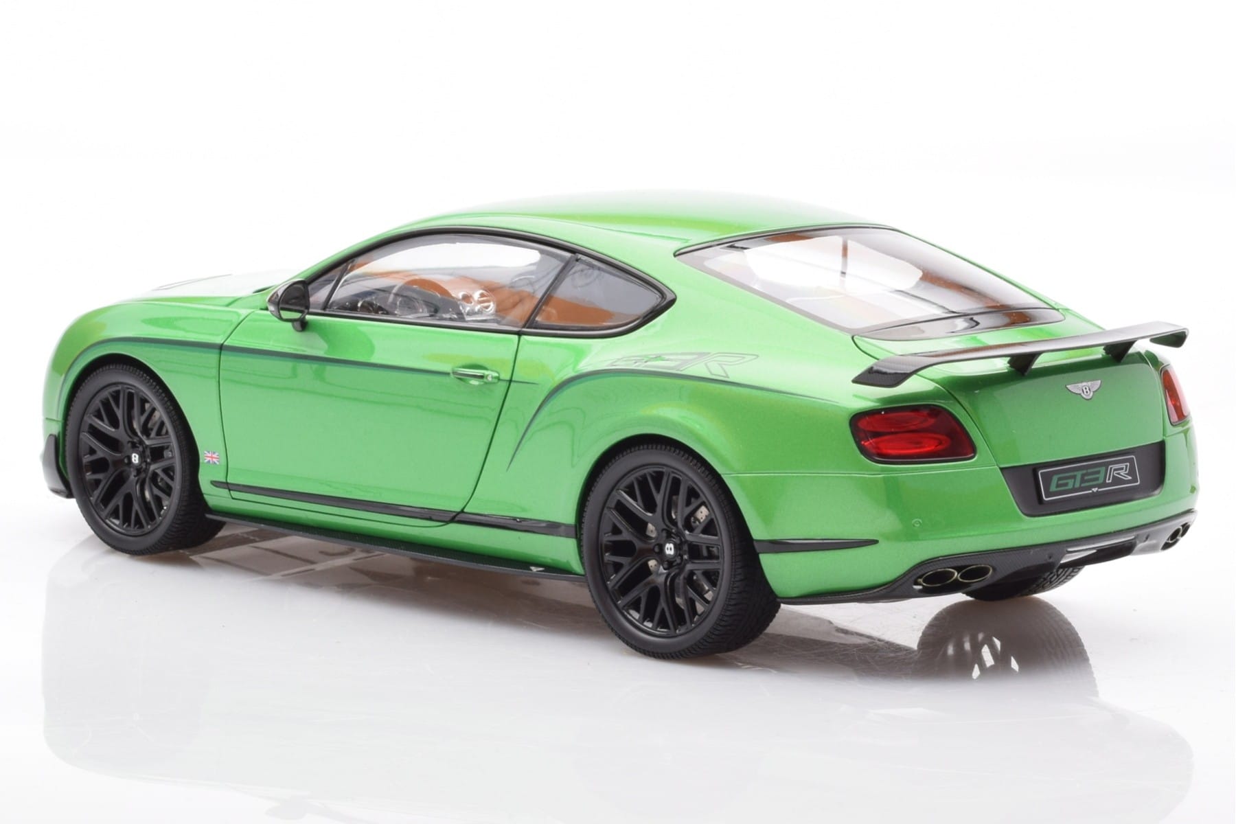 Bentley Continental GT3-R Apple Zielony Almost Real 1:18 830402 Metal — zdjęcie 7 z 8