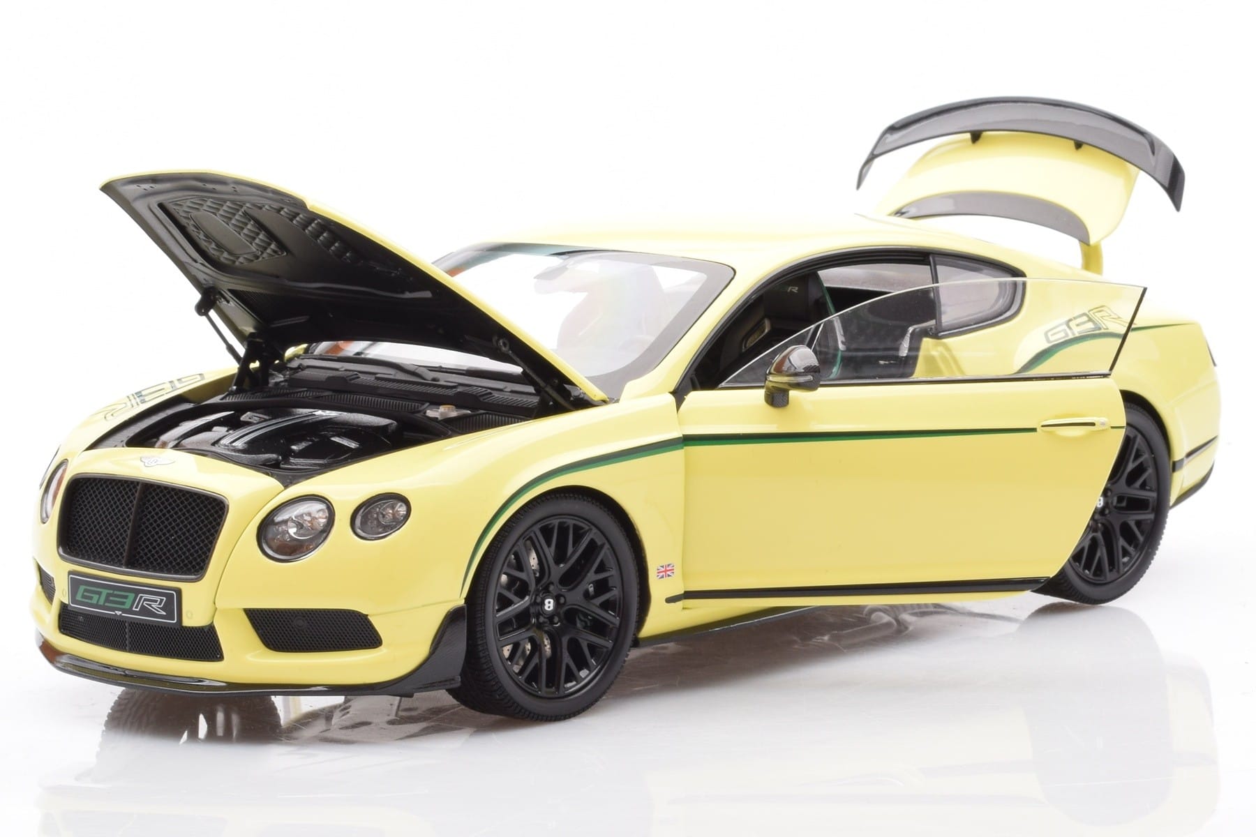 Bentley Continental GT3-R Citric Almost Real 1:18 830403 Metal — zdjęcie 2 z 8