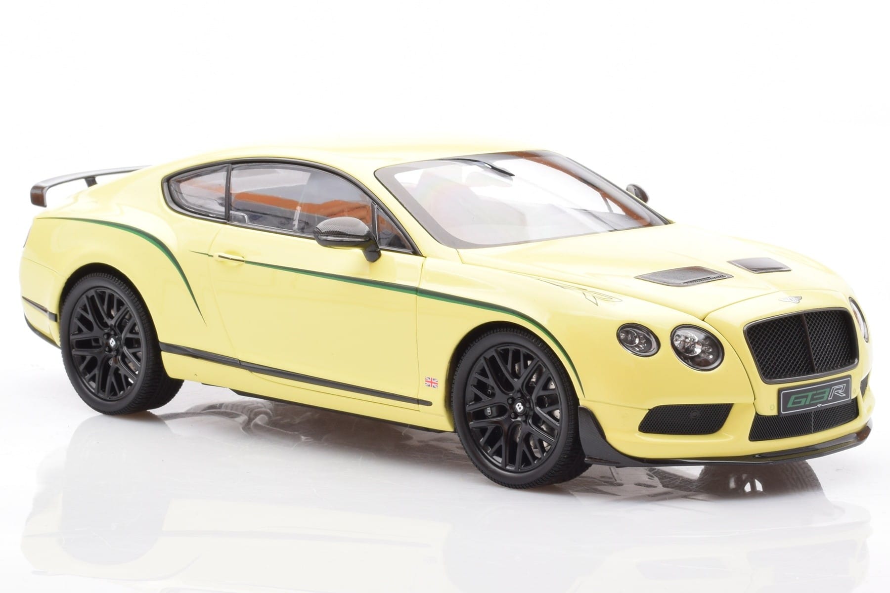 Bentley Continental GT3-R Citric Almost Real 1:18 830403 Metal — zdjęcie 6 z 8