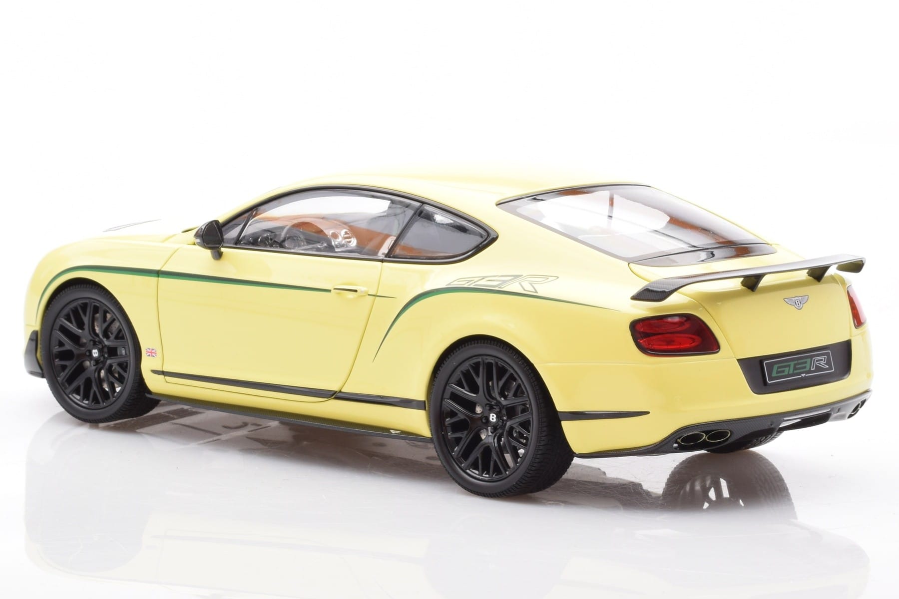 Bentley Continental GT3-R Citric Almost Real 1:18 830403 Metal — zdjęcie 7 z 8