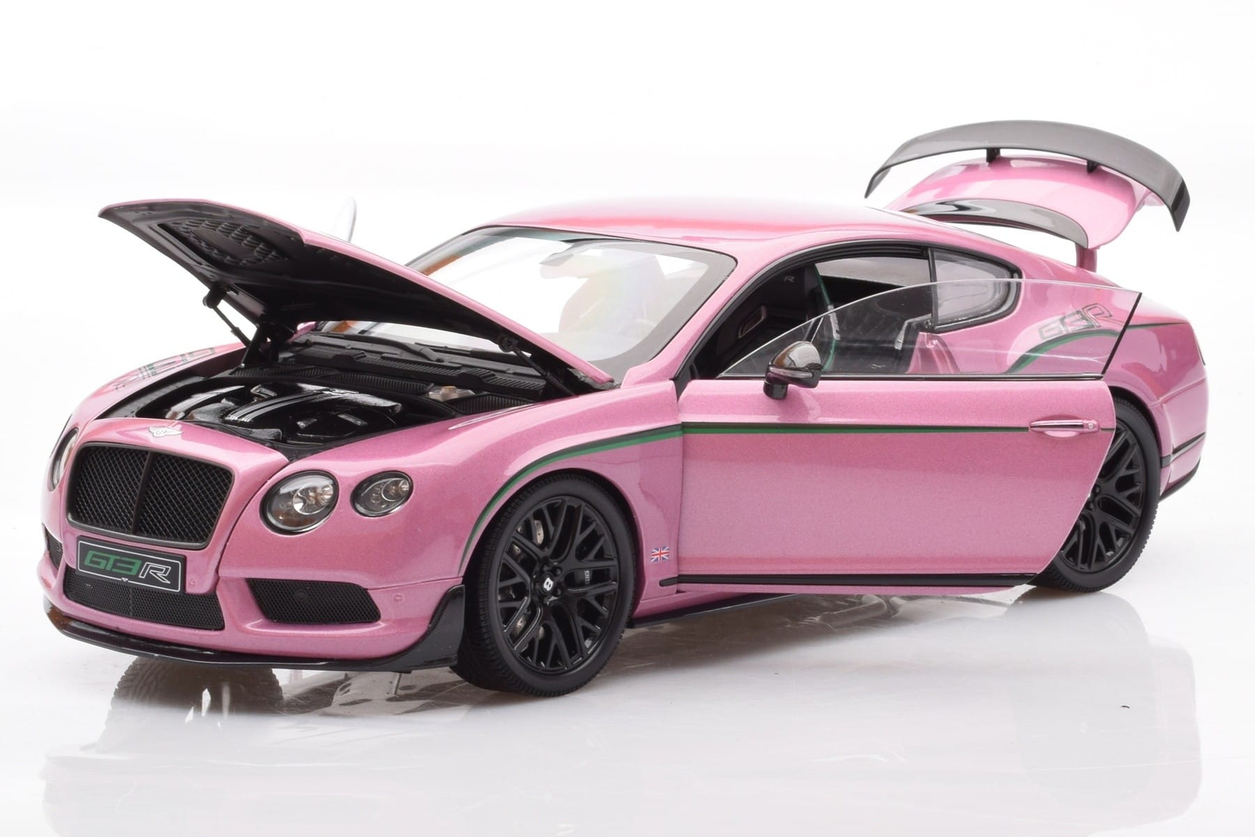 Bentley Continental GT3-R Passion Różowy Almost Real 1:18 830405 Metal — zdjęcie 2 z 8