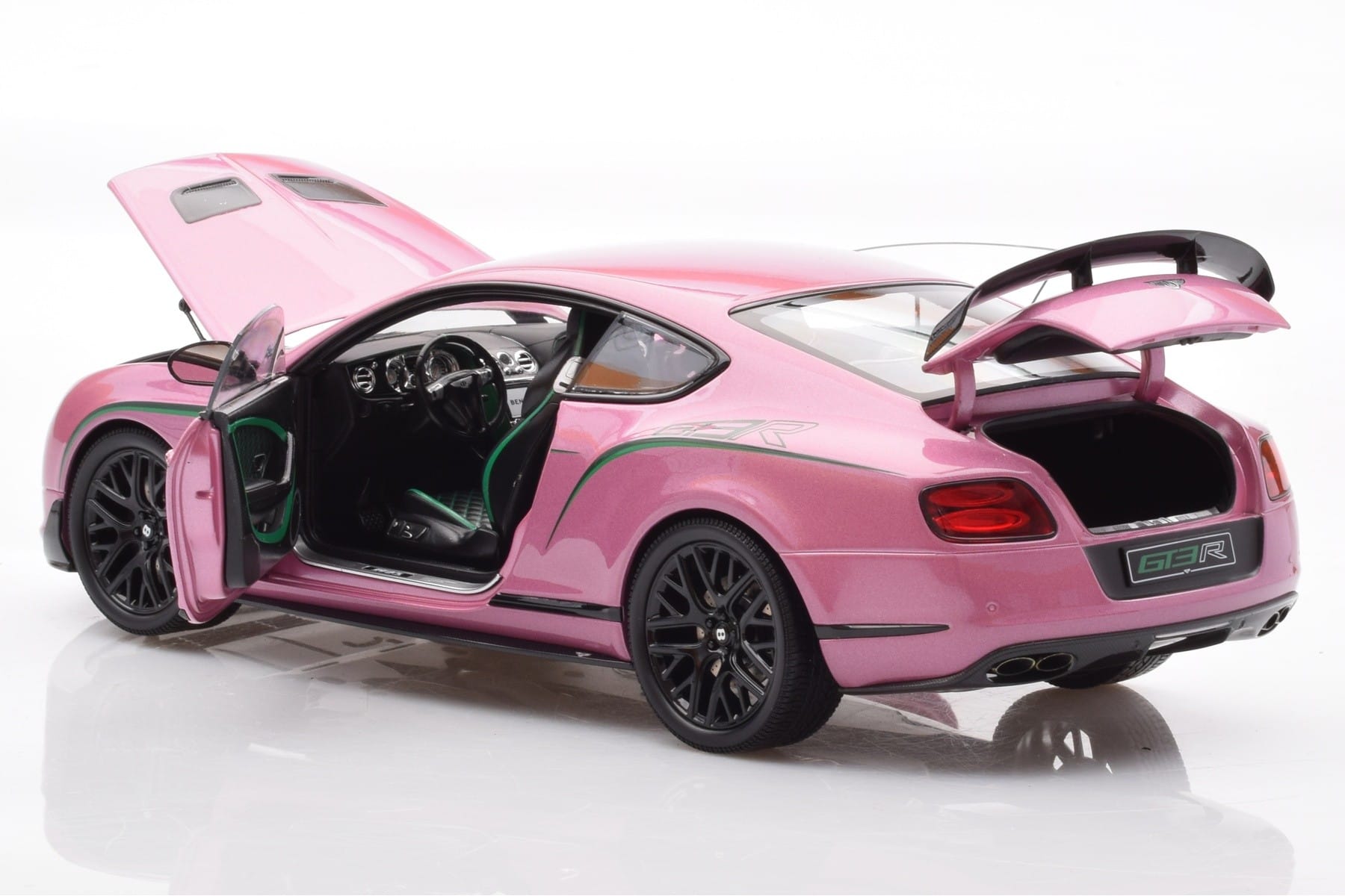 Bentley Continental GT3-R Passion Różowy Almost Real 1:18 830405 Metal — zdjęcie 5 z 8