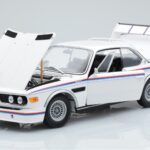 BMW 3.0 CSL E9 Biały Dealer Edition Minichamps 1:18 - image 2 of 7