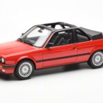 BMW 325i E30 Baur Czerwony Metallic Otto 1:18
