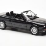 BMW 325i E30 Kabriolet Czarny Metaliczny Norev 1:18 - image 4 of 6
