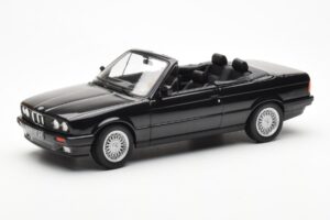 BMW 325i E30 Kabriolet Czarny Metaliczny Norev 1:18 183211