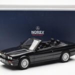BMW 325i E30 Kabriolet Czarny Metaliczny Norev 1:18 - image 6 of 6