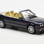 BMW 325i E30 Kabriolet Niebieski Otto 1:18 - image 4 of 6