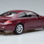 BMW 645Ci E63 Ciemny Czerwony Kyosho 1:18 08701CR Metal - image 3 of 7