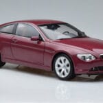 BMW 645Ci E63 Ciemny Czerwony Kyosho 1:18 08701CR Metal - image 5 of 7