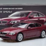 BMW 645Ci E63 Ciemny Czerwony Kyosho 1:18 08701CR Metal - image 7 of 7